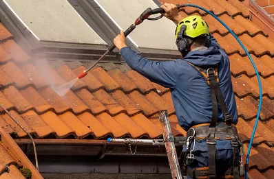 Démoussage et hydrofuge de toiture à Bousseraucourt
